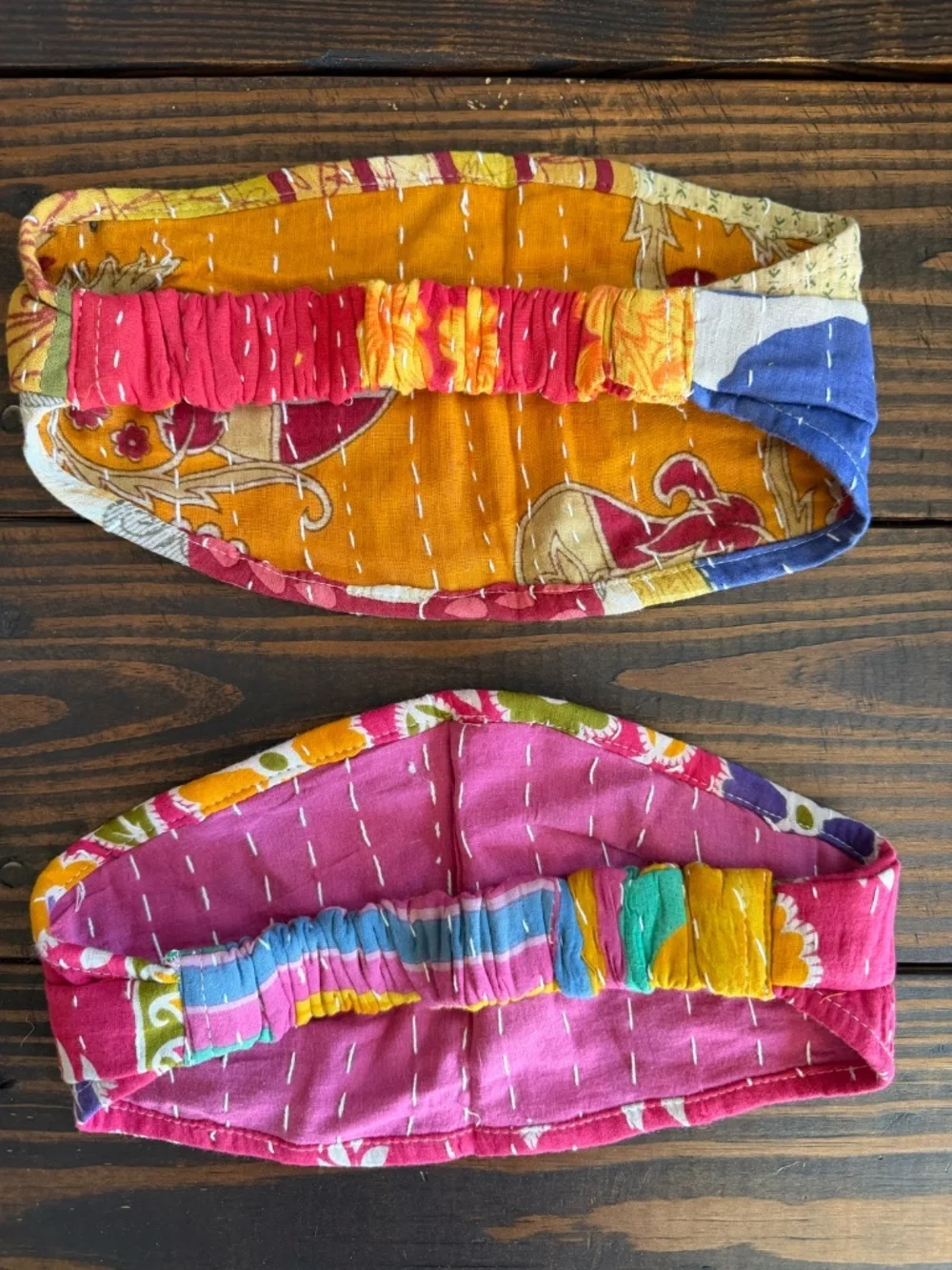 ✨ Gorgeous Handmade Kantha Headband Set ✨